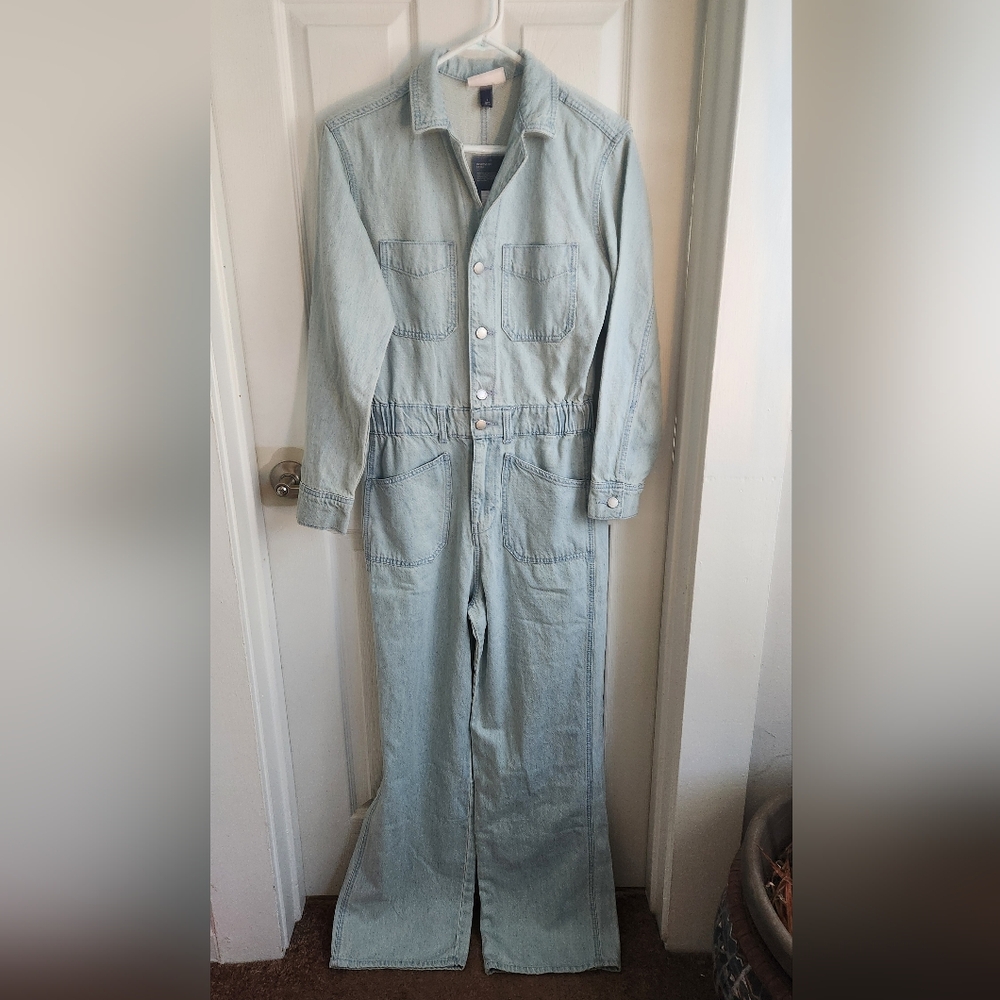 Light Blue Denim Jumper - Picture 6 of 6